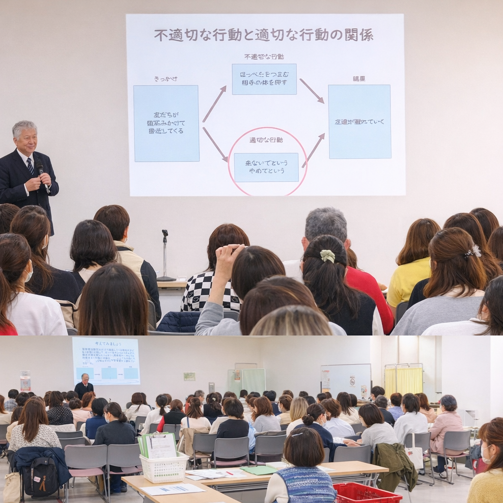 伊丹 昌一先生（梅花女子大学／大学院）による 「子どもの発達が気になる保護者のためのペアレントトレーニング」